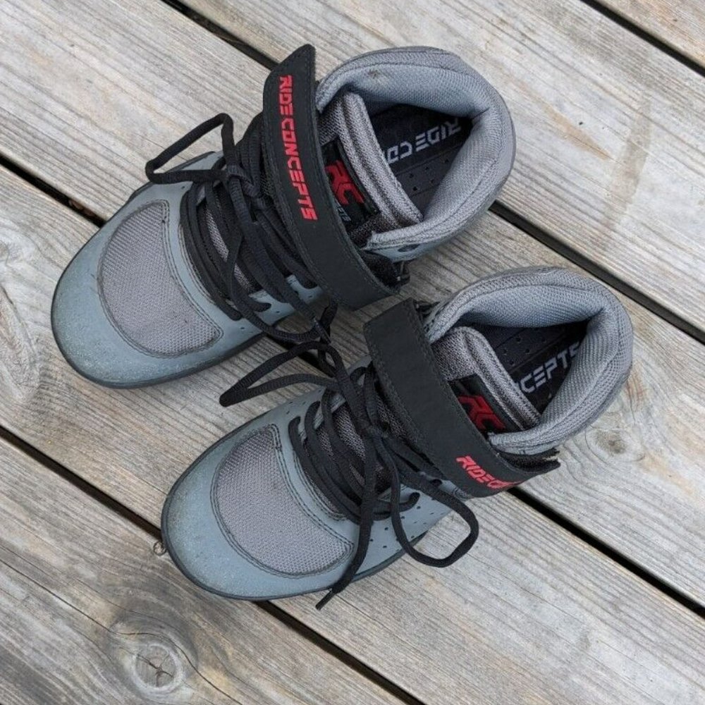 EUC Ride Concepts Wildcat Mountain Bike Cycling Shoes gray size 5 mens/ 7 womens